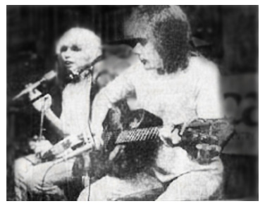 Angelle with Jim Volk, July 1982